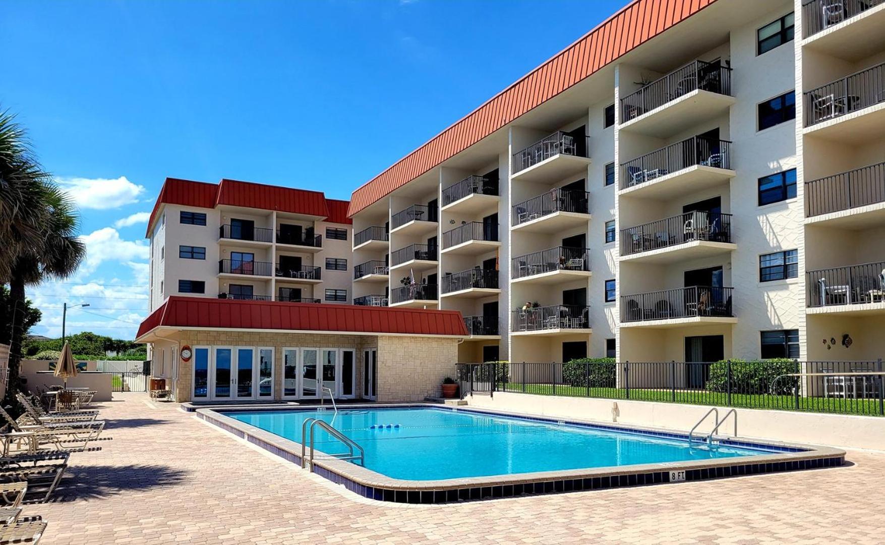 507- Ocean View 2 Bedroom Top Floor New Smyrna Beach Exterior photo