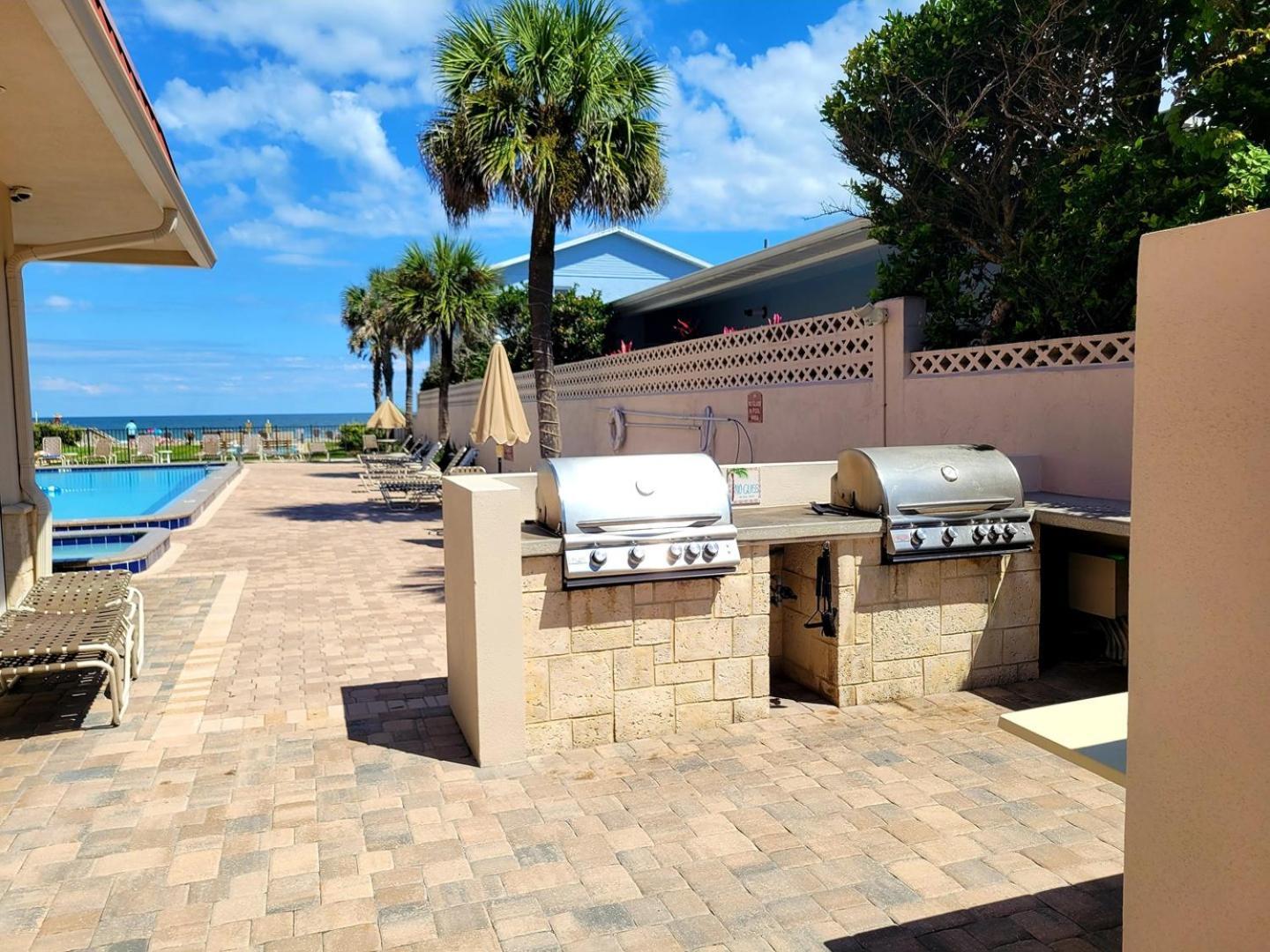 507- Ocean View 2 Bedroom Top Floor New Smyrna Beach Exterior photo